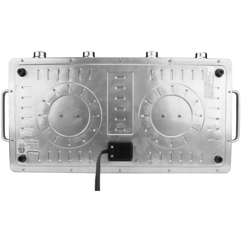 Brentwood Double Infrared Electric Countertop Burner