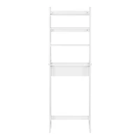 Honey Can Do White Over-The-Toilet Bathroom Space Saver