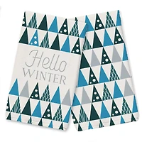 Hello Winter Tea Towels - Set of 2