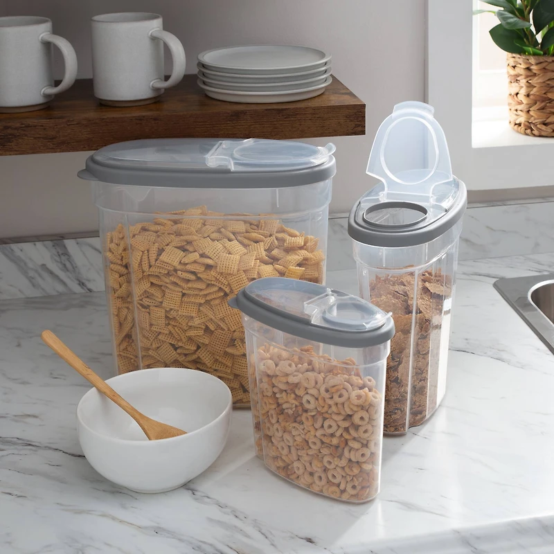 Kitchen Details Cereal Containers, 3ct.