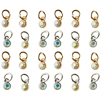 AB Pastel Crystal Drop Charm Set by Bead Landing™