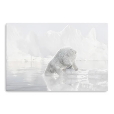 Going for a Swim Canvas Giclee