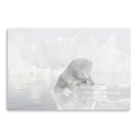 Going for a Swim Canvas Giclee