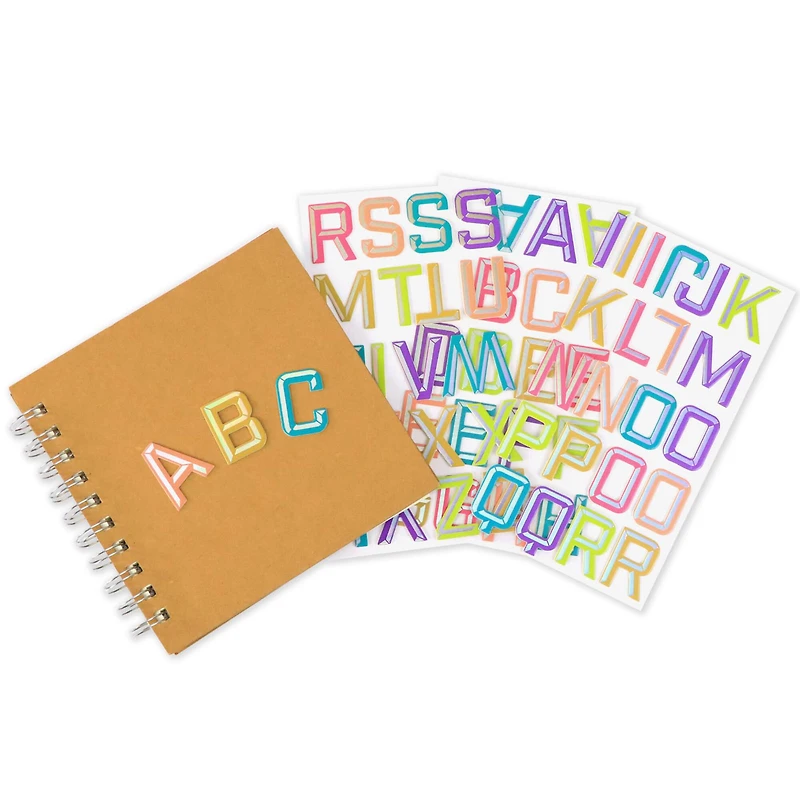 Bright Chipboard Alphabet Stickers by Recollections™