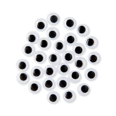 12 Packs: 190 ct. (2,280 total) 10 mm Flat Back Wiggle Eyes by Creatology™
