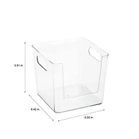 Simplify Square Open Front Organizer Bin