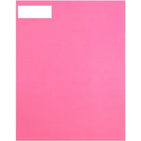 JAM Paper Fuchsia Pink Mailing Address Label Combo Set