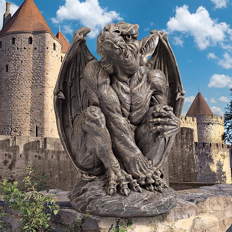 Design Toscano 24" Silas the Gargoyle Sentry Statue
