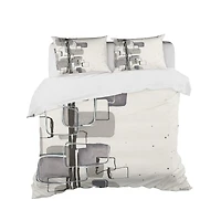Designart 'Glam Dancing shape IV' Glam Bedding Set