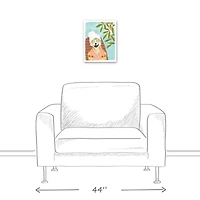 Spa Dog 9 Canvas Wall Art