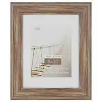 Home  8" x 10" Rustic Brown Frame with Mat by Studio Décor®
