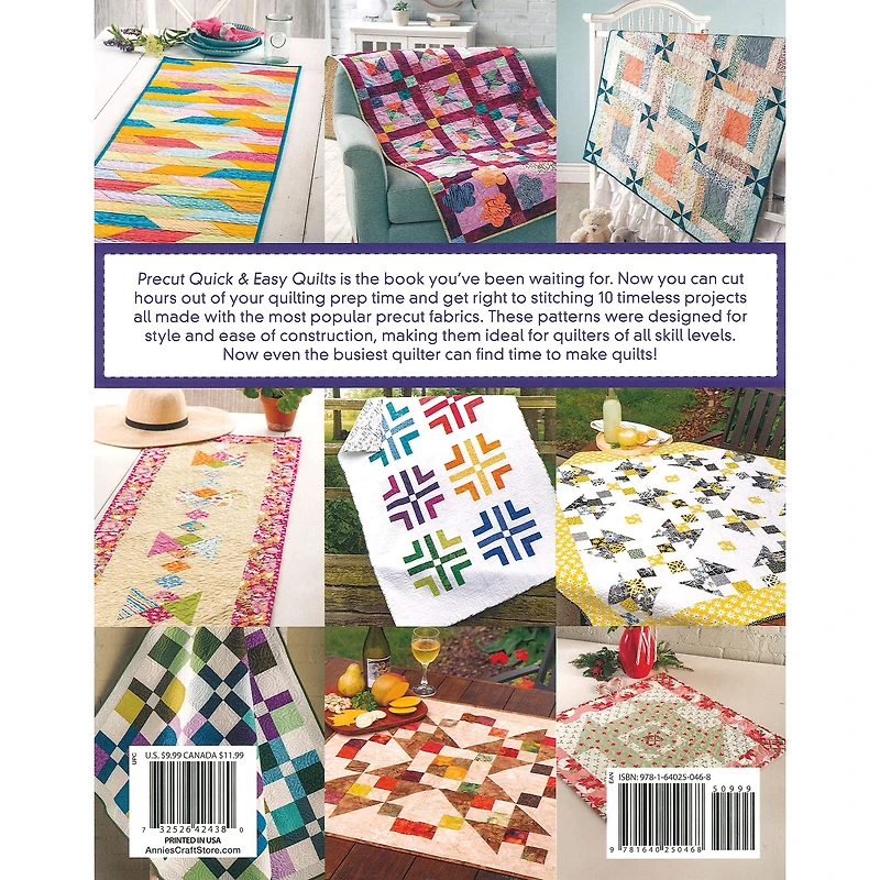 Annie's Precut Quick & Easy Quilts Book