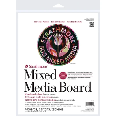 Strathmore® 500 Series Mixed Media Board Pack