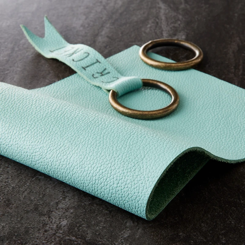 Turquoise Leather Trim by ArtMinds™
