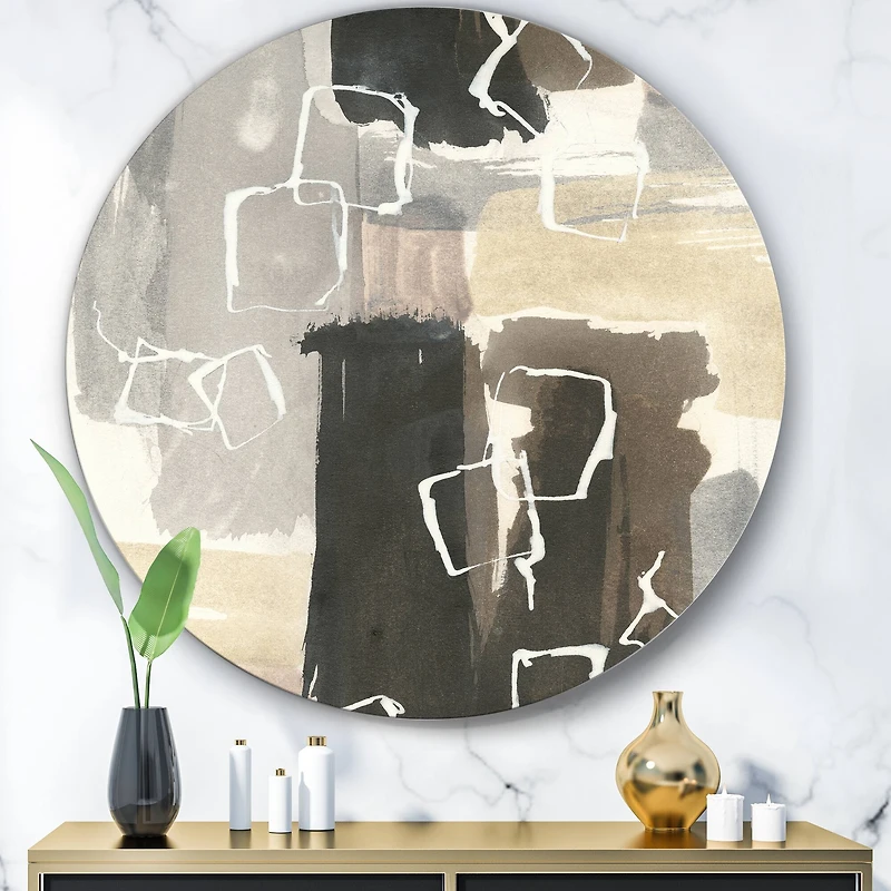 Designart - Glam Dancing shape I