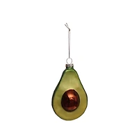 4.5" Avocado Glass Ornament by Ashland®