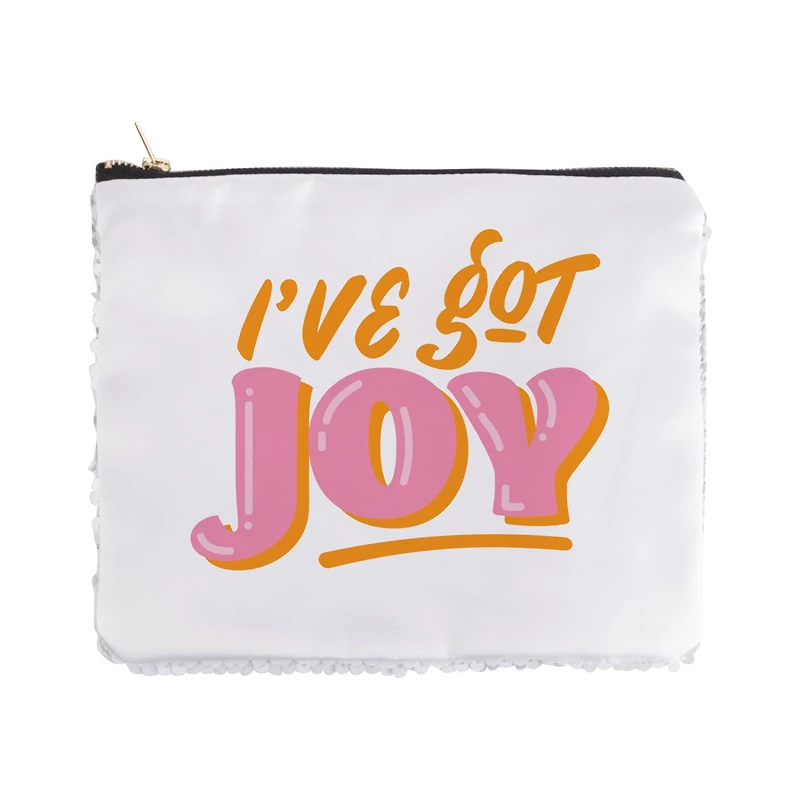 Craft Express Sublimation Sequin Makeup Bags, 2ct.