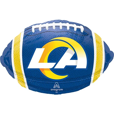 17" Los Angeles Rams Football Foil Balloon