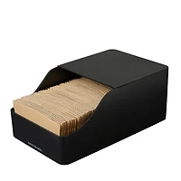 Mind Reader Black Single-Serve Hot Coffee Cup Sleeve Holder and Dispenser