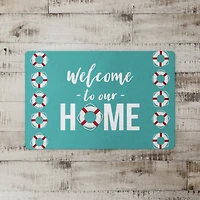 Welcome To Our Home Floor Mat, 27" x 18"