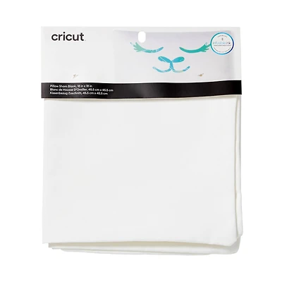 Cricut® White Pillow Sham Blank