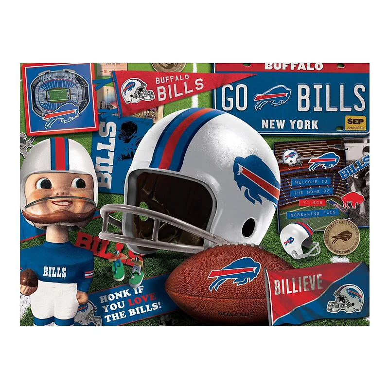 NFL Retro Series 500 Piece Puzzle