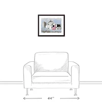 American Harvest Black Framed Canvas