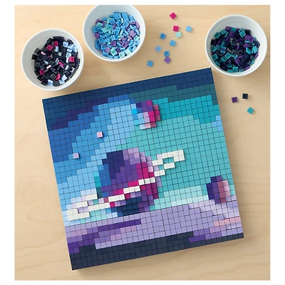 10" x 10" Celestial Body Pixelated Brick Art Kit by Make Market®