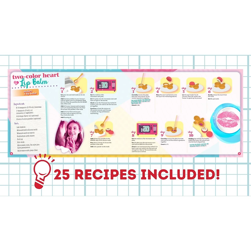 SmartLab® Go Natural! Deluxe Lip Balm Kit