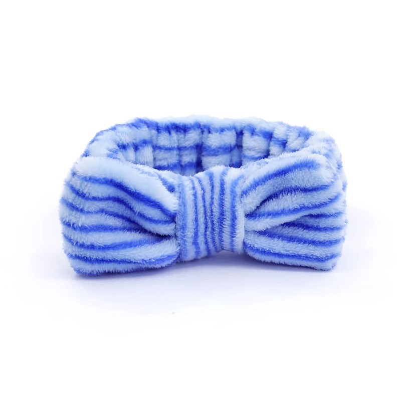 Assorted Next Chapter Striped Velvet Spa Headband, 1pc. by Fab Finds