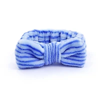 Assorted Next Chapter Striped Velvet Spa Headband, 1pc. by Fab Finds