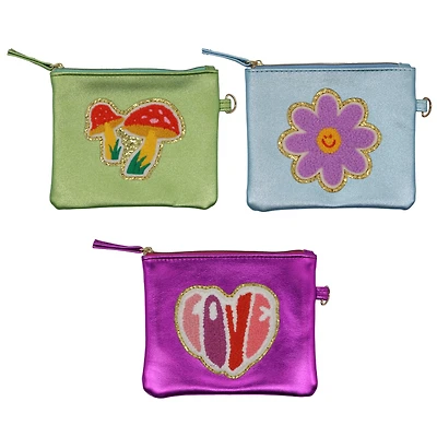 Assorted Groovy Pouch, 1pc. by Fab Finds