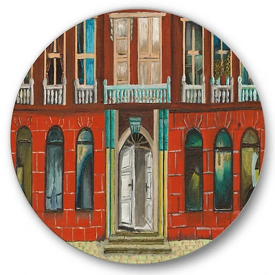 Designart - Red Facade of Shop In Paris II