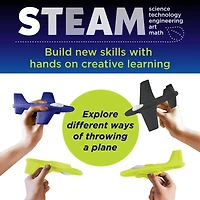 Creativity for Kids® Stunt Squadron™ Glow-in-the-Dark Foam Flier Kit