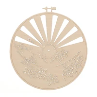 Leisure Arts® Advanced Ocean Flower Wood Stitchery Kit