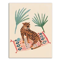 Tiger Rug Canvas Wall Art
