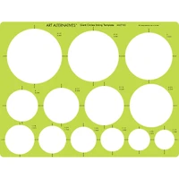 6 Pack: Art Alternatives Professional Giant Circles Template