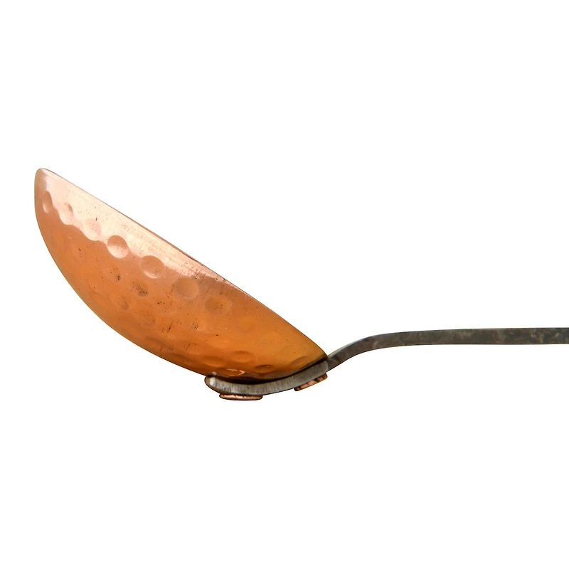 Hello Honey® Hammer-Textured Copper Ladles with Smooth Handles Set