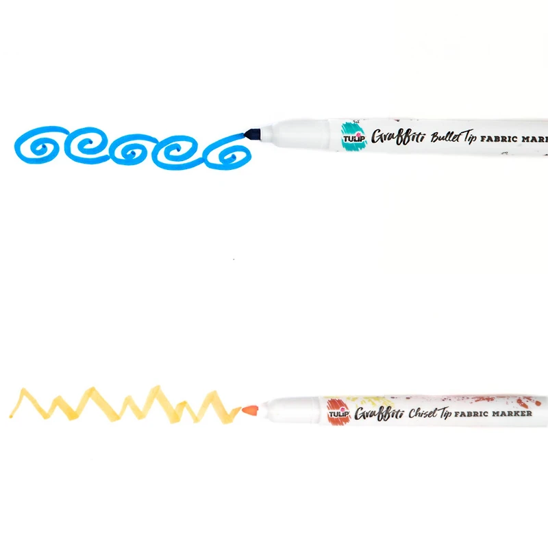 Tulip® Graffiti Fabric Markers™ Rainbow