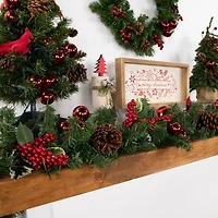 9ft. Artificial Christmas Canadian Pine Garland