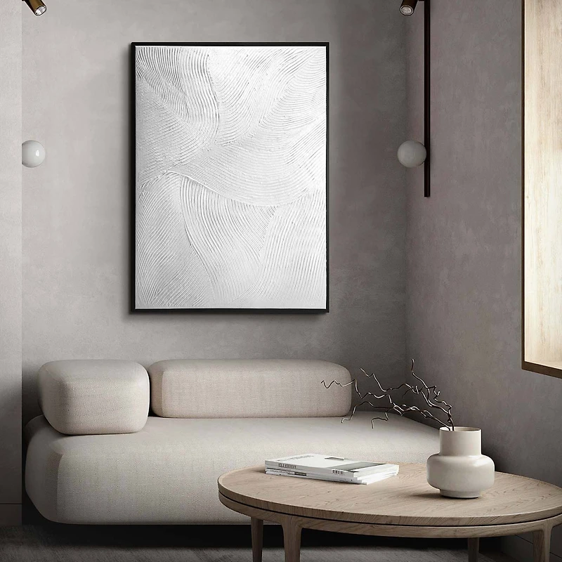 American Art Decor Canvas of Possibility Framed Textured Print - 31" x 41"