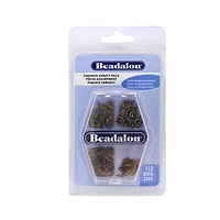 Beadalon® Antique Brass Jewelry Findings Variety Pack