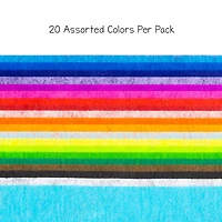 Hygloss 12" x 18" Bleeding Tissue Assortment