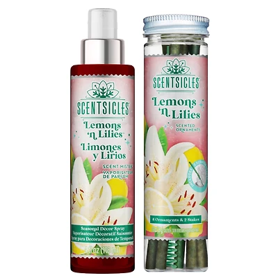 Scentsicles Lemon 'n Lilies Stick 6 ct and Scent Mister Lemon 'n Lilies, 2 pack