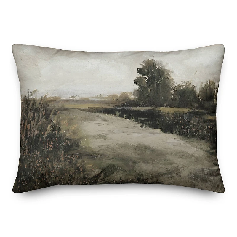 Antique Landscape 20" x 14" Indoor/Outdoor Pillow