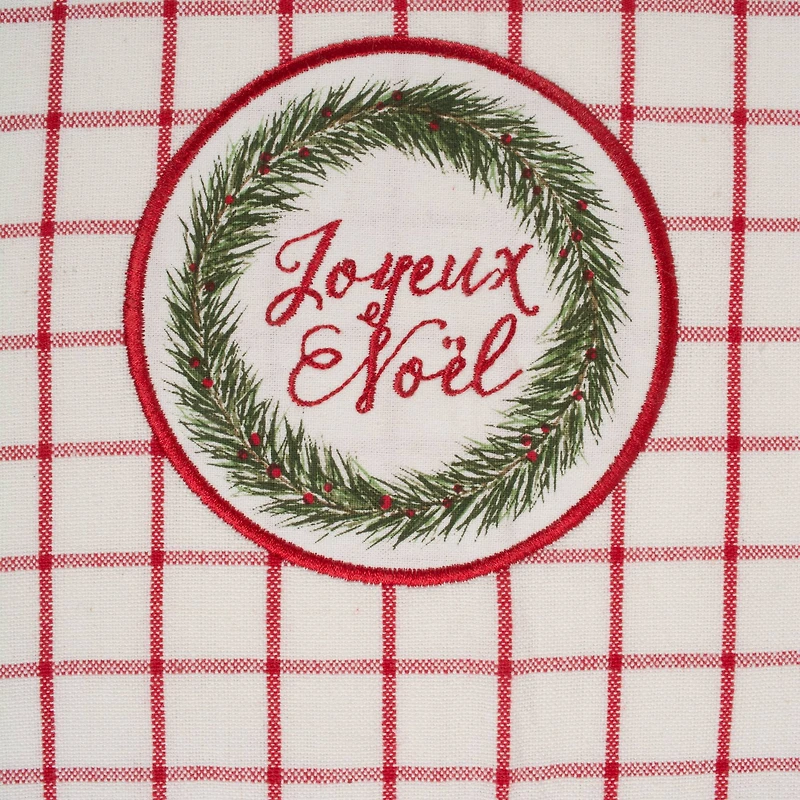 DII® Assorted Noel Embellished Dishtowel Set