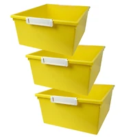 Romanoff® Tattle® 12qt. Tray with Label Holder, 3ct.