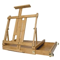 Art Alternatives Bamboo Ravenna Tabletop Sketch Box Easel
