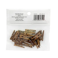 Mini Walnut Clothespins by Recollections™