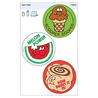 TREND Enterprises® Tasty Treats Vinyl Stickers, 6 Packs of 18